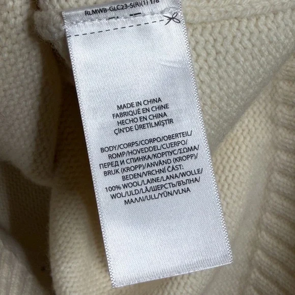 Polo Ralph Lauren Intarsia-Crest Wool Turtleneck - Picture 7 of 7